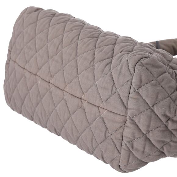 CHANEL Coco Cocoon Handbag Khaki Cotton - Picture 4 of 8